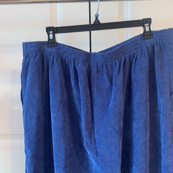 Draper's and Demon's Royal Blue Corduroy Pantsuit NWOT - Picture 6 of 8